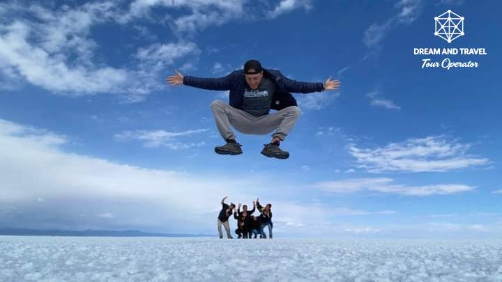 Recorrido y vistas en el altiplano boliviano